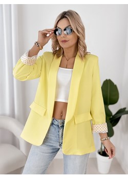 żakiet graceland żółty one size ze sklepu UBRA w kategorii Marynarki damskie - zdjęcie 189134075