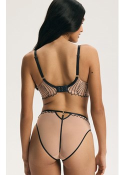 Esotiq majtki z wysokim stanem Nugat 44194-90X, Kolor beżowo-szary, Rozmiar L, Esotiq ze sklepu Intymna w kategorii Majtki damskie - zdjęcie 189134248