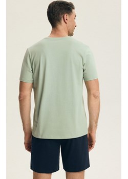 Henderson bawełniana piżama męska Brook 44503-07X, Kolor zielono-granatowy, Rozmiar 2XL, Henderson ze sklepu Intymna w kategorii Piżamy męskie - zdjęcie 189134347