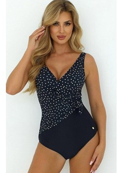 Strój kąpielowy jednoczęściowy Self S 1069 V2MG6 Margarita 6, Kolor granatowy-wzór, Rozmiar 5XL, Self ze sklepu Intymna w kategorii Stroje kąpielowe - zdjęcie 189134515