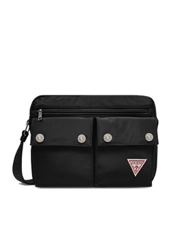 Torebka Guess Jeans CWBEO-GUESS-XC-002-09 Czarny ze sklepu eobuwie.pl w kategorii Listonoszki - zdjęcie 189134595