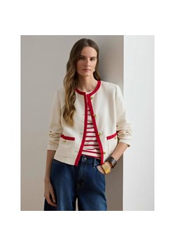 LAUREN RALPH LAUREN Lniana marynarka | Regular Fit ze sklepu Gomez Fashion Store w kategorii Marynarki damskie - zdjęcie 189135349