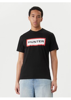 Hunter T-Shirt Halton HARM0019252 Czarny Regular Fit ze sklepu MODIVO w kategorii T-shirty męskie - zdjęcie 189135549