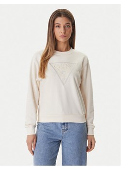 Guess Bluza W6GQ09 K3183 Écru Regular Fit ze sklepu MODIVO w kategorii Bluzy damskie - zdjęcie 189135629