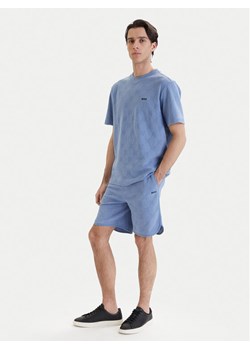 BOSS T-Shirt Member 50558867 Błękitny Relaxed Fit ze sklepu MODIVO w kategorii T-shirty męskie - zdjęcie 189135685