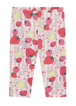 Guess Legginsy K6GB00 J1314 Różowy Slim Fit ze sklepu MODIVO w kategorii Spodnie dziewczęce - zdjęcie 189135708