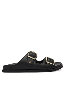 BOSS Klapki Freyah 50563376 Czarny ze sklepu MODIVO w kategorii Klapki damskie - zdjęcie 189135737