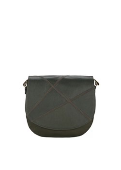 zielona torebka damska skórzana listonoszka na ramię Mała Zu ze sklepu Słoń Torbalski w kategorii Listonoszki - zdjęcie 189136515