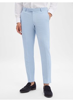 JOOP! Spodnie z zawartością wełny - Blayr Mężczyźni Slim Fit wiskoza jasnoniebieski jednolity ze sklepu vangraaf w kategorii Spodnie męskie - zdjęcie 189136938