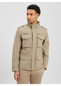 Wellensteyn Męska kurtka funkcjonalna - Redom Mężczyźni beżowy jednolity ze sklepu vangraaf w kategorii Kurtki męskie - zdjęcie 189136949