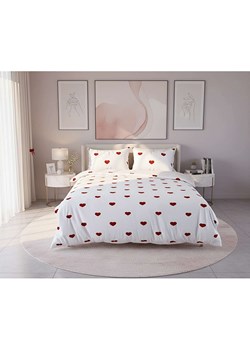 Colourful Cotton Komplet pościeli "Livas" w kolorze biało-czerwonym ze sklepu Limango Polska w kategorii Pościele - zdjęcie 189138429