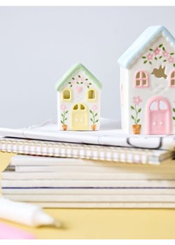 Sinsay - Świecznik w kształcie domku - wielobarwny ze sklepu Sinsay w kategorii Świeczniki - zdjęcie 189139918