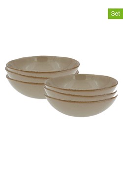 Ard'time Talerze głębokie (6 szt.) "Dune" w kolorze zielonym - Ø 19 cm ze sklepu Limango Polska w kategorii Naczynia - zdjęcie 189140319