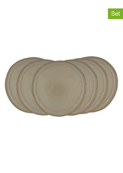 Ard'time Talerze śniadaniowe (6 szt.) "Dune" w kolorze zielonym - Ø 20 cm ze sklepu Limango Polska w kategorii Naczynia - zdjęcie 189140326