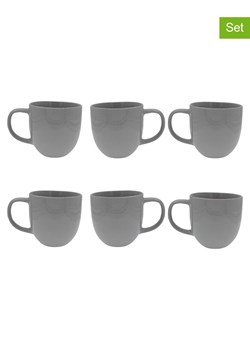 Ard'time Kubki (6 szt.) "Galet" w kolorze szarym - 310 ml ze sklepu Limango Polska w kategorii Dzbanki i zaparzacze - zdjęcie 189140355