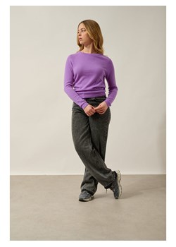 AUTHENTIC CASHMERE Kaszmirowy sweter "Ecrin" w kolorze fioletowym ze sklepu Limango Polska w kategorii Swetry damskie - zdjęcie 189141056