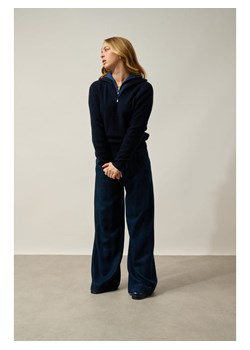 AUTHENTIC CASHMERE Kaszmirowy sweter w kolorze granatowym ze sklepu Limango Polska w kategorii Swetry damskie - zdjęcie 189141069