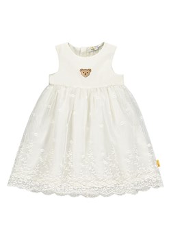 Steiff Sukienka w kolorze białym ze sklepu Limango Polska w kategorii Sukienki dziewczęce - zdjęcie 189141079