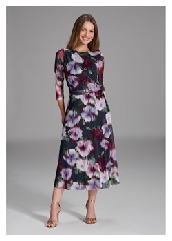 SWING Sukienka w kolorze granatowo-bordowym ze sklepu Limango Polska w kategorii Sukienki - zdjęcie 189142717