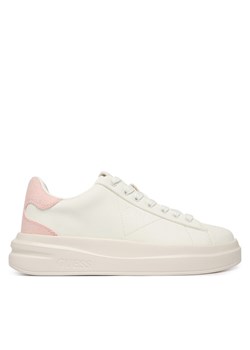 Guess Sneakersy FLJE14 LEA12 Biały ze sklepu MODIVO w kategorii Buty sportowe damskie - zdjęcie 189142769