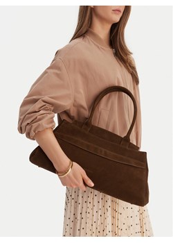 Torebka GINO ROSSI EO-LA224-19156A Brązowy ze sklepu eobuwie.pl w kategorii Kuferki - zdjęcie 189145087