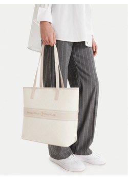 Torebka Beverly Hills Polo Club EO-BHPC-L-012-09 Écru ze sklepu eobuwie.pl w kategorii Torby Shopper bag - zdjęcie 189145167