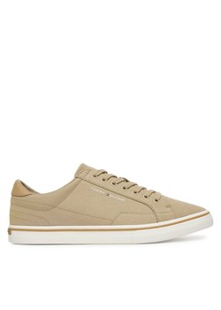 Tenisówki Tommy Hilfiger Vulc Core Long Lace FM0FM05688 Beżowy ze sklepu eobuwie.pl w kategorii Trampki męskie - zdjęcie 189146247