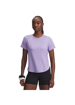 Damska koszulka do biegania Under Armour UA Launch Elite - fioletowa ze sklepu Sportstylestory.com w kategorii Bluzki damskie - zdjęcie 189146428