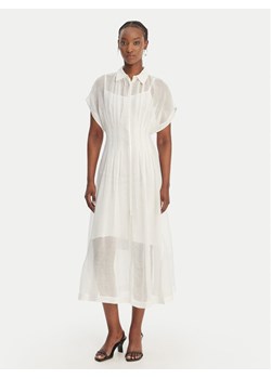 BOSS Sukienka koszulowa Davinata 50559733 Biały Regular Fit ze sklepu MODIVO w kategorii Sukienki - zdjęcie 189146786