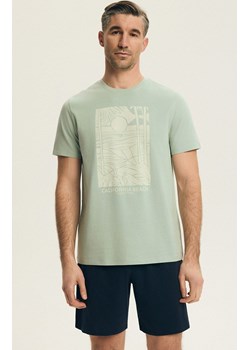 Henderson bawełniana piżama męska Brook 44503-07X, Kolor zielono-granatowy, Rozmiar 2XL, Henderson ze sklepu Primodo w kategorii Piżamy męskie - zdjęcie 189147016