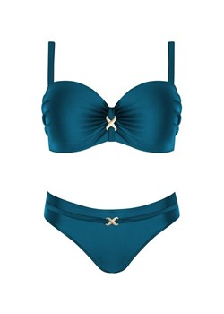 Dwuczęściowy strój kąpielowy ciemnozielony Self S 730 V1LS1 Lustre 1, Kolor ciemnozielony, Rozmiar 38C/M, Self ze sklepu Primodo w kategorii Stroje kąpielowe - zdjęcie 189147048