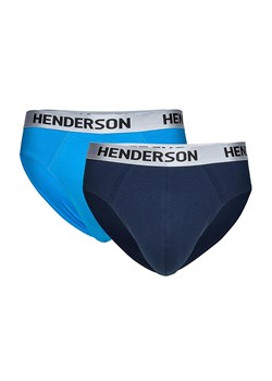 Henderson 2-pak slipy męskie Bow 45320-MLC, Kolor granatowo-turkusowy, Rozmiar 2XL, Henderson ze sklepu Intymna w kategorii Majtki męskie - zdjęcie 189147199
