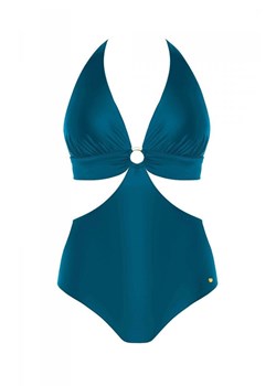 Jednoczęściowy strój kąpielowy zielony Self S 1556 LS16 Lustre 16, Kolor zielony, Rozmiar L, Self ze sklepu Intymna w kategorii Stroje kąpielowe - zdjęcie 189147225