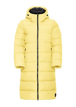 Jack Wolfskin Płaszcz puchowy "Frozen Palace" w kolorze żółtym ze sklepu Limango Polska w kategorii Kurtki damskie - zdjęcie 189150078