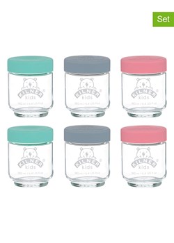 Kilner Kolorowe słoiczki (6 szt.) - 6 x 190 ml ze sklepu Limango Polska w kategorii Pojemniki kuchenne - zdjęcie 189152299