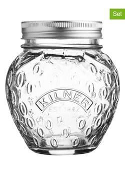 Kilner Słoiki (2 szt.) na przetwory - 400 ml ze sklepu Limango Polska w kategorii Pojemniki kuchenne - zdjęcie 189152409