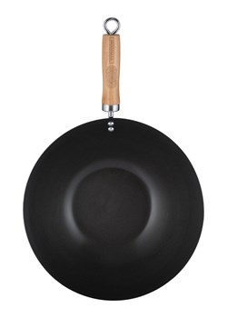 Typhoon Wok "Typhoon" w kolorze czarnym - Ø 31 cm ze sklepu Limango Polska w kategorii Garnki - zdjęcie 189152548