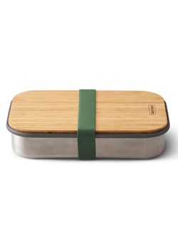 Black+Blum Śniadaniówka w kolorze srebrno-jasnobrązowo-zielonym - 22 x 5 x 14,5 cm ze sklepu Limango Polska w kategorii Pojemniki kuchenne - zdjęcie 189152667