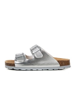 BABUNKERS Family Klapki w kolorze srebrnym ze sklepu Limango Polska w kategorii Kapcie dziecięce - zdjęcie 189153068