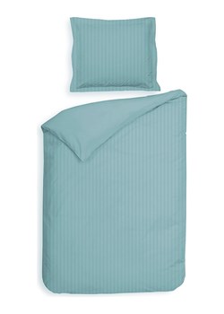 Heckett Lane Komplet pościeli satynowej "Banda" w kolorze błękitnym ze sklepu Limango Polska w kategorii Pościele - zdjęcie 189156015