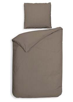 Heckett Lane Komplet pościeli satynowej "Banda" w kolorze brązowym ze sklepu Limango Polska w kategorii Pościele - zdjęcie 189156037