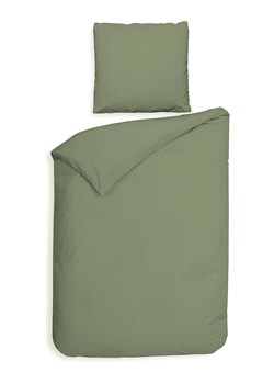 Heckett Lane Komplet pościeli satynowej "Punto" w kolorze jasnozielonym ze sklepu Limango Polska w kategorii Pościele - zdjęcie 189156117