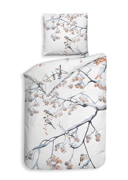 Heckett Lane Komplet pościeli satynowej "Keno" w kolorze białym ze sklepu Limango Polska w kategorii Pościele - zdjęcie 189156365