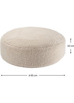 Wigiwama Puf "Ottoman" w kolorze beżowym - wys. 20 x Ø 65 cm ze sklepu Limango Polska w kategorii Meble dziecięce - zdjęcie 189156648