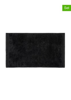 HNL Ręczniki kąpielowe (2 szt.) "Prestige" w kolorze czarnym ze sklepu Limango Polska w kategorii Ręczniki - zdjęcie 189159076