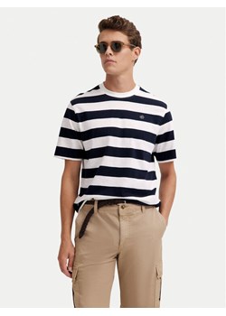 Bugatti T-Shirt 8350-75022C Granatowy Regular Fit ze sklepu MODIVO w kategorii T-shirty męskie - zdjęcie 189159435