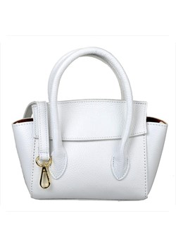 Borse in pelle mała skórzana listonoszka biała ze sklepu melon.pl w kategorii Listonoszki - zdjęcie 189159479