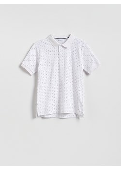 Reserved - T-shirt polo - złamana biel ze sklepu Reserved w kategorii T-shirty chłopięce - zdjęcie 189160806