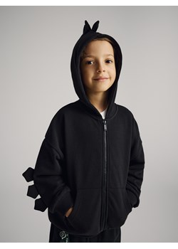 Reserved - Bluza oversize z kapturem - czarny ze sklepu Reserved w kategorii Bluzy chłopięce - zdjęcie 189161086