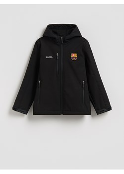 Reserved - Kurtka softshell FC Barcelona - czarny ze sklepu Reserved w kategorii Kurtki chłopięce - zdjęcie 189161239